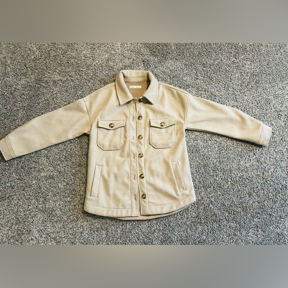 Fall Cream Shacket - image 1